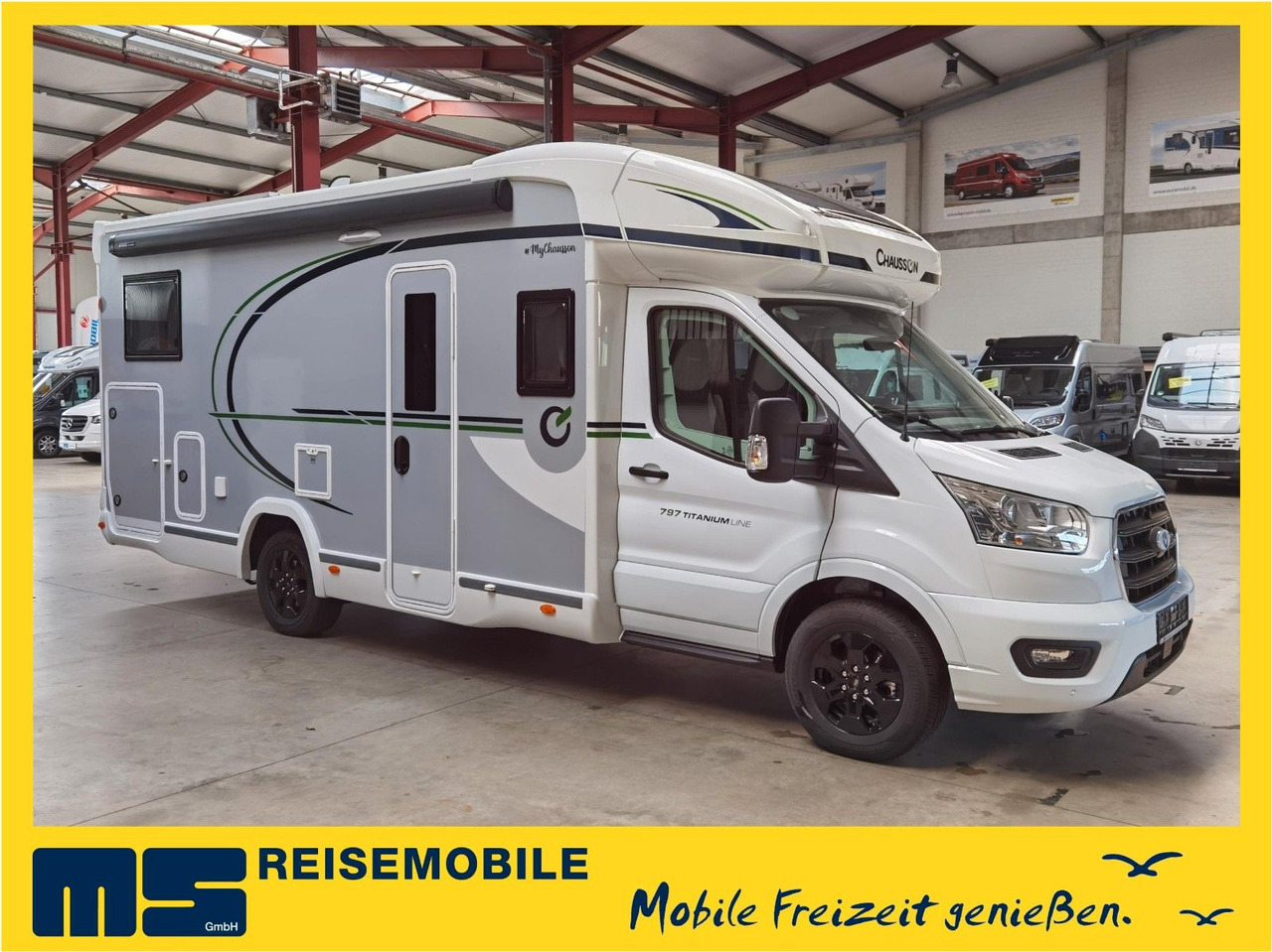 Chausson 797 TITANIUM / - 2026 - / EINZELBETTEN & HUBBETT - רכב ממונע חצי-משולב: תמונה 1 Chausson 797 TITANIUM / - 2026 - / EINZELBETTEN & HUBBETT - רכב ממונע חצי-משולב: תמונה 1