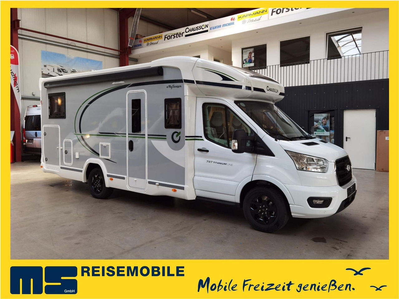 Chausson 797 TITANIUM / - 2026 - / EINZELBETTEN & HUBBETT - רכב ממונע חצי-משולב: תמונה 1 Chausson 797 TITANIUM / - 2026 - / EINZELBETTEN & HUBBETT - רכב ממונע חצי-משולב: תמונה 1