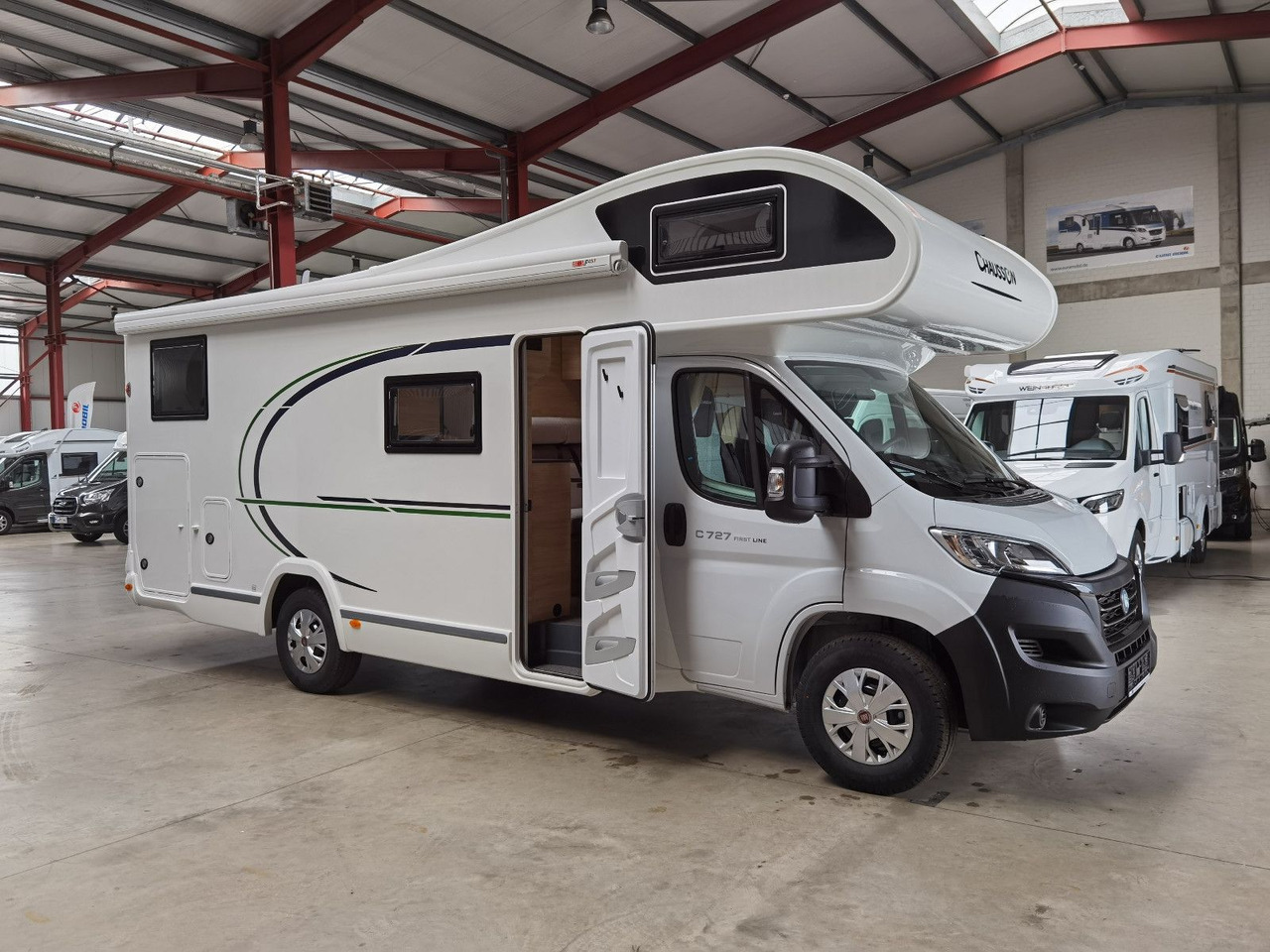 רכב ממונע Alcove Chausson C 727 FIRST LINE /140PS / EINZELBETTEN & ALKOVEN: תמונה 7