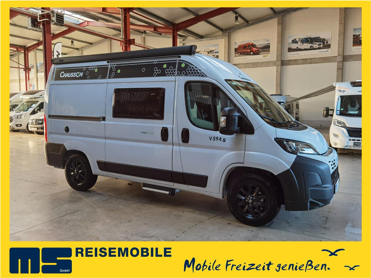 Chausson V594 S FIRST LINE /-2025- / ZUBEHÖR & LOOK-PAKET - מוטורהום: תמונה 1 Chausson V594 S FIRST LINE /-2025- / ZUBEHÖR & LOOK-PAKET - מוטורהום: תמונה 1