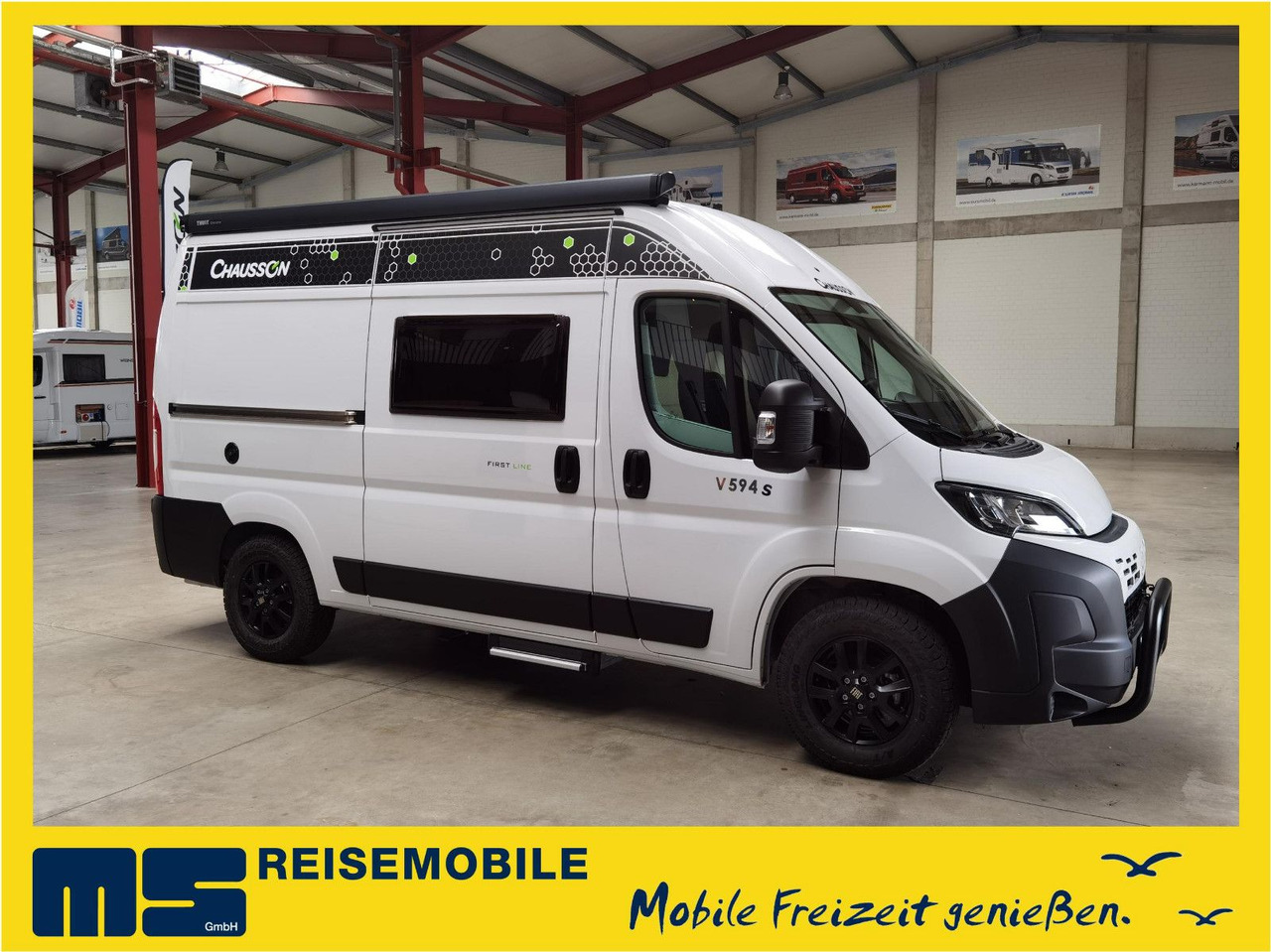 Chausson V594 S FIRST LINE/ -2025-/ ZUBEHÖR & LOOK -PAKET - מוטורהום: תמונה 1 Chausson V594 S FIRST LINE/ -2025-/ ZUBEHÖR & LOOK -PAKET - מוטורהום: תמונה 1