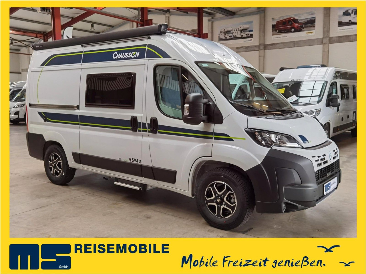 Chausson V594S FIRST LINE/ -2026- / 140PS- 8G. AUTOMATIK - מוטורהום: תמונה 1 Chausson V594S FIRST LINE/ -2026- / 140PS- 8G. AUTOMATIK - מוטורהום: תמונה 1