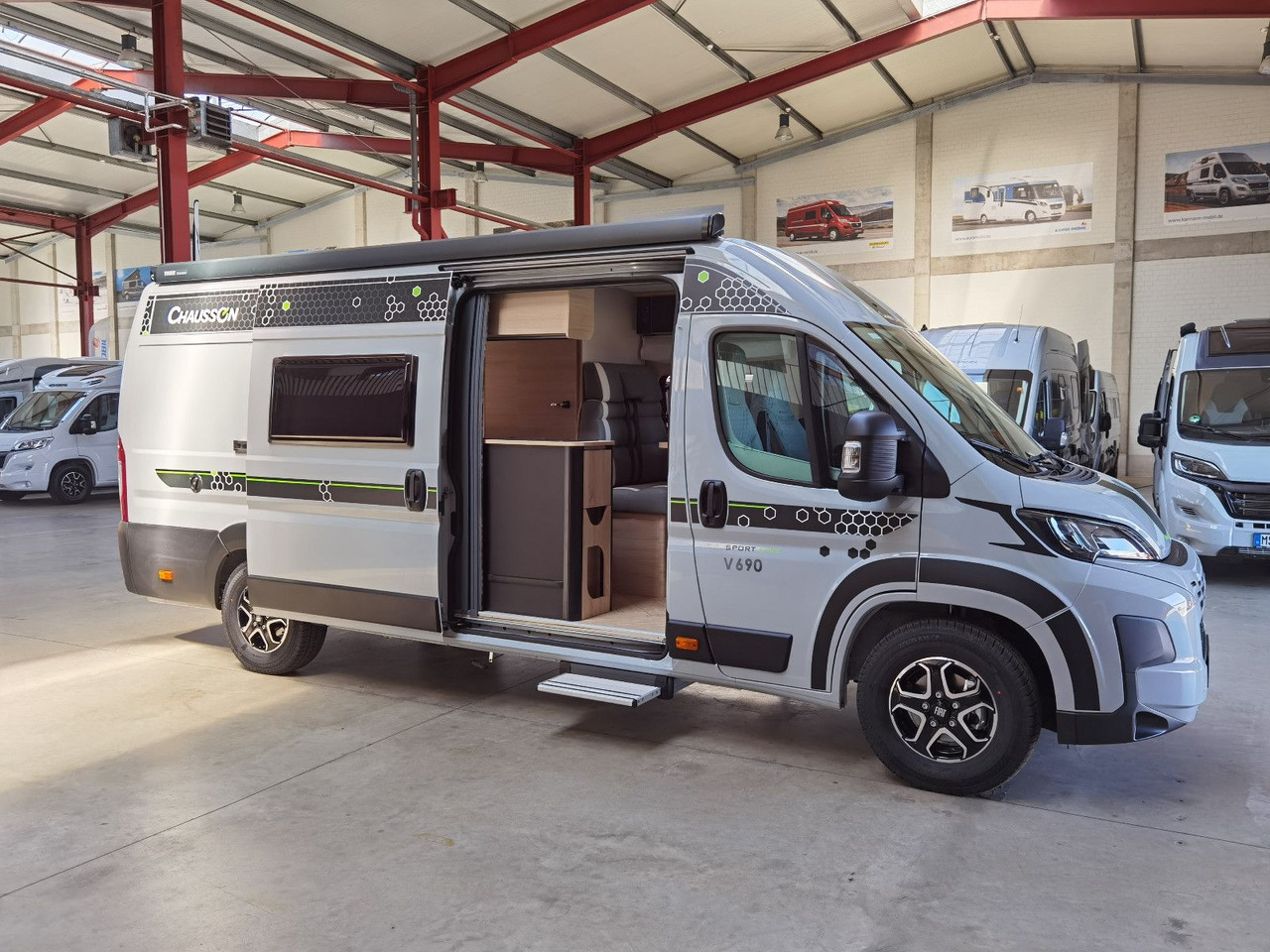 Chausson V690 SPORT LINE /-2025-/ 140PS- 8G / XXL-HUBBETT - מוטורהום: תמונה 5 Chausson V690 SPORT LINE /-2025-/ 140PS- 8G / XXL-HUBBETT - מוטורהום: תמונה 5