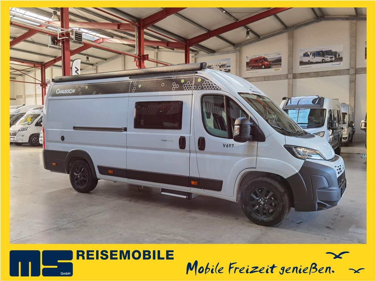 Chausson V697 FIRST LINE / -2025- / 140PS / EINZELBETTEN - מוטורהום: תמונה 1 Chausson V697 FIRST LINE / -2025- / 140PS / EINZELBETTEN - מוטורהום: תמונה 1