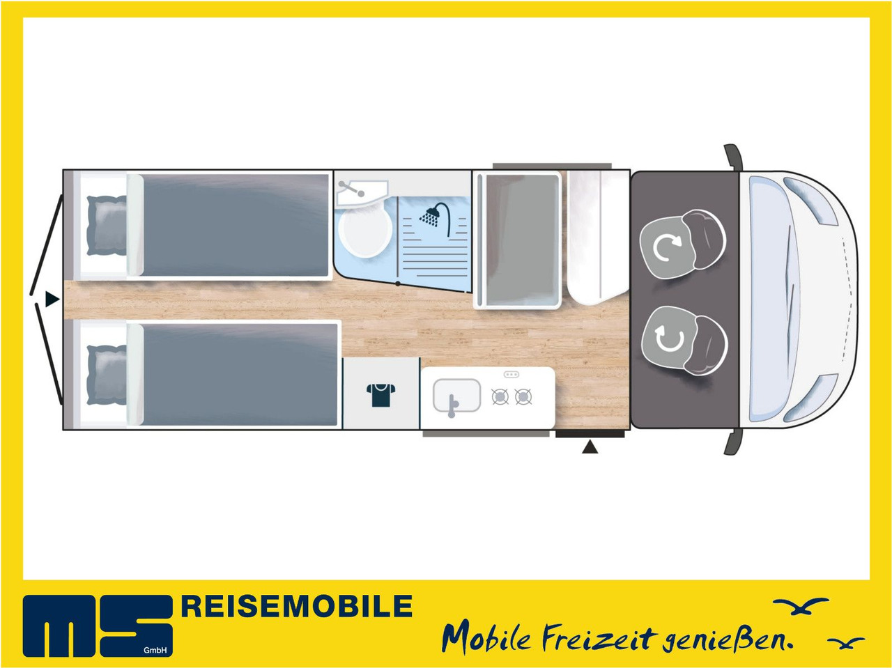 Chausson V697 FIRST LINE/MODELL 2026/140 PS/EINZELBETTEN - מוטורהום: תמונה 2 Chausson V697 FIRST LINE/MODELL 2026/140 PS/EINZELBETTEN - מוטורהום: תמונה 2
