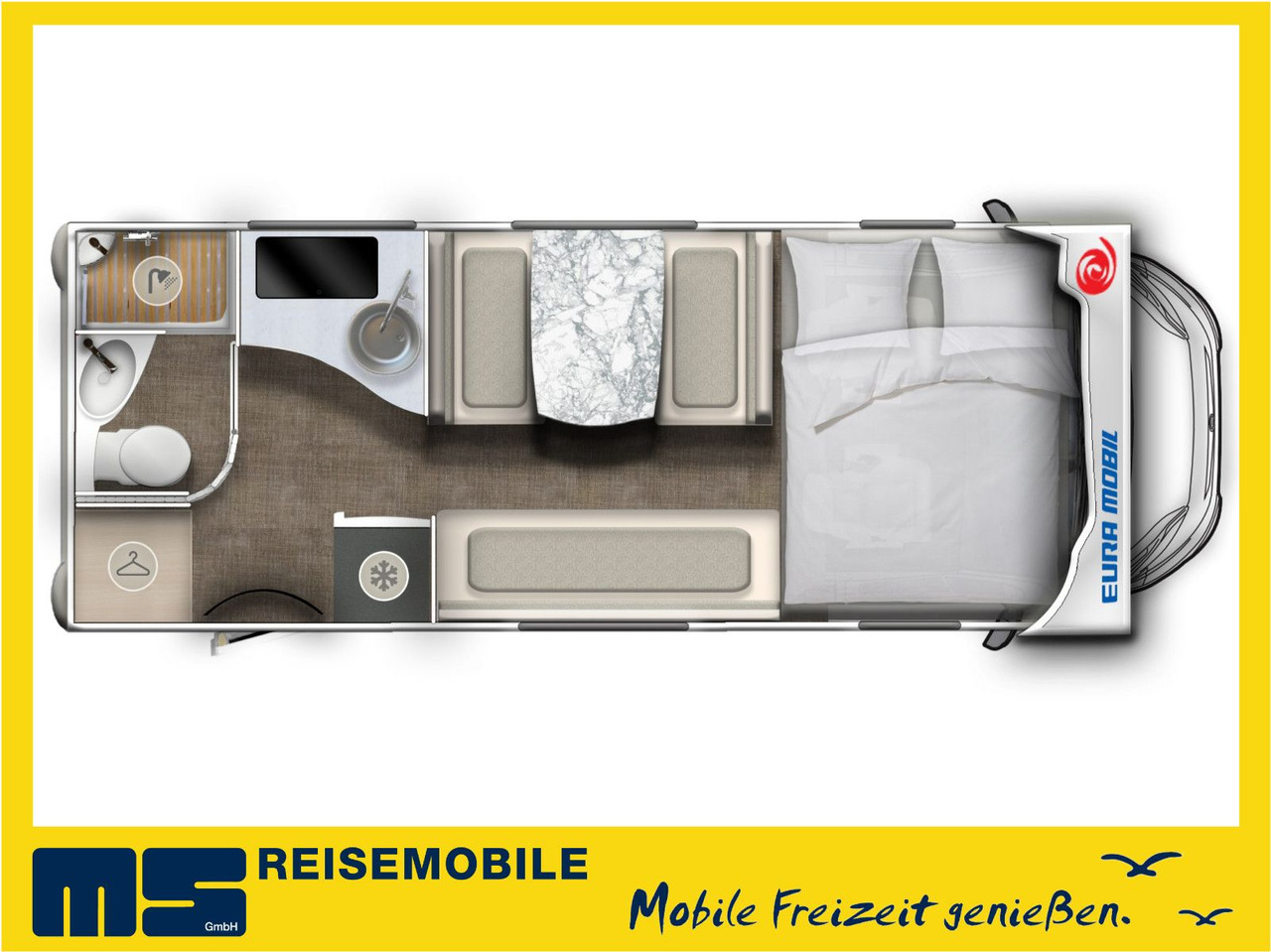 Eura Mobil ACTIVA ONE 630 LS / -2025- / 140PS / RAUMWUNDER - רכב ממונע Alcove: תמונה 2 Eura Mobil ACTIVA ONE 630 LS / -2025- / 140PS / RAUMWUNDER - רכב ממונע Alcove: תמונה 2