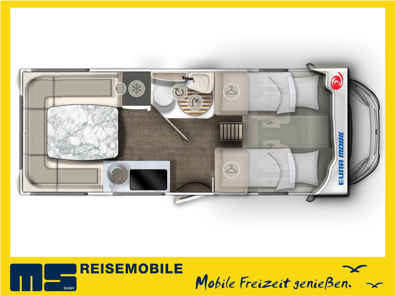 Eura Mobil ACTIVA ONE 650 HS /MODELL 2025/ HECKSITZGRUPPE - רכב ממונע Alcove: תמונה 2 Eura Mobil ACTIVA ONE 650 HS /MODELL 2025/ HECKSITZGRUPPE - רכב ממונע Alcove: תמונה 2