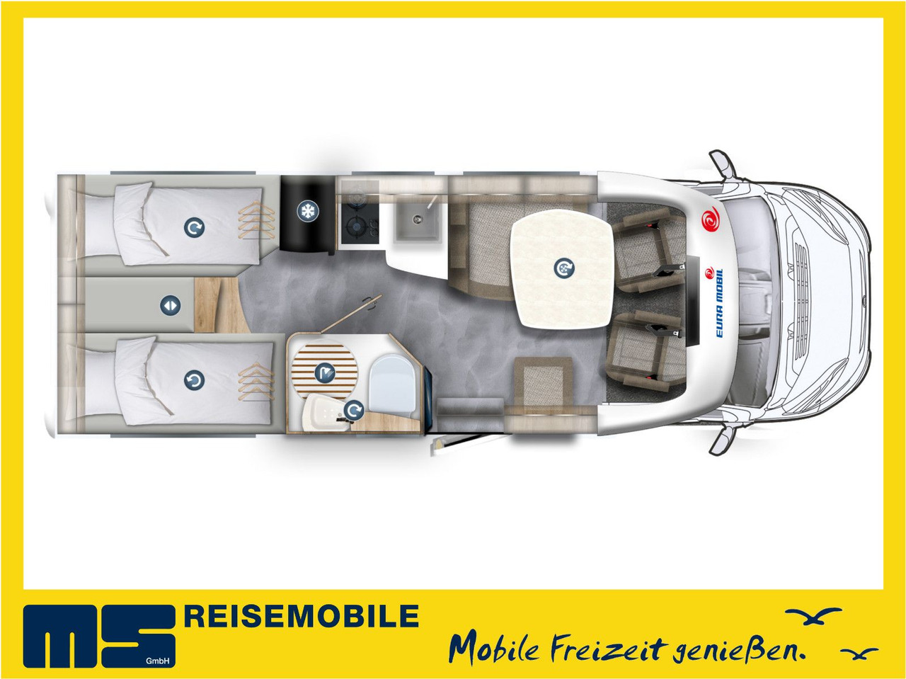 Eura Mobil PROFILA T 695 EB/MOD.2025/MONDIAL/140PS/EINZELB. - רכב ממונע חצי-משולב: תמונה 2 Eura Mobil PROFILA T 695 EB/MOD.2025/MONDIAL/140PS/EINZELB. - רכב ממונע חצי-משולב: תמונה 2