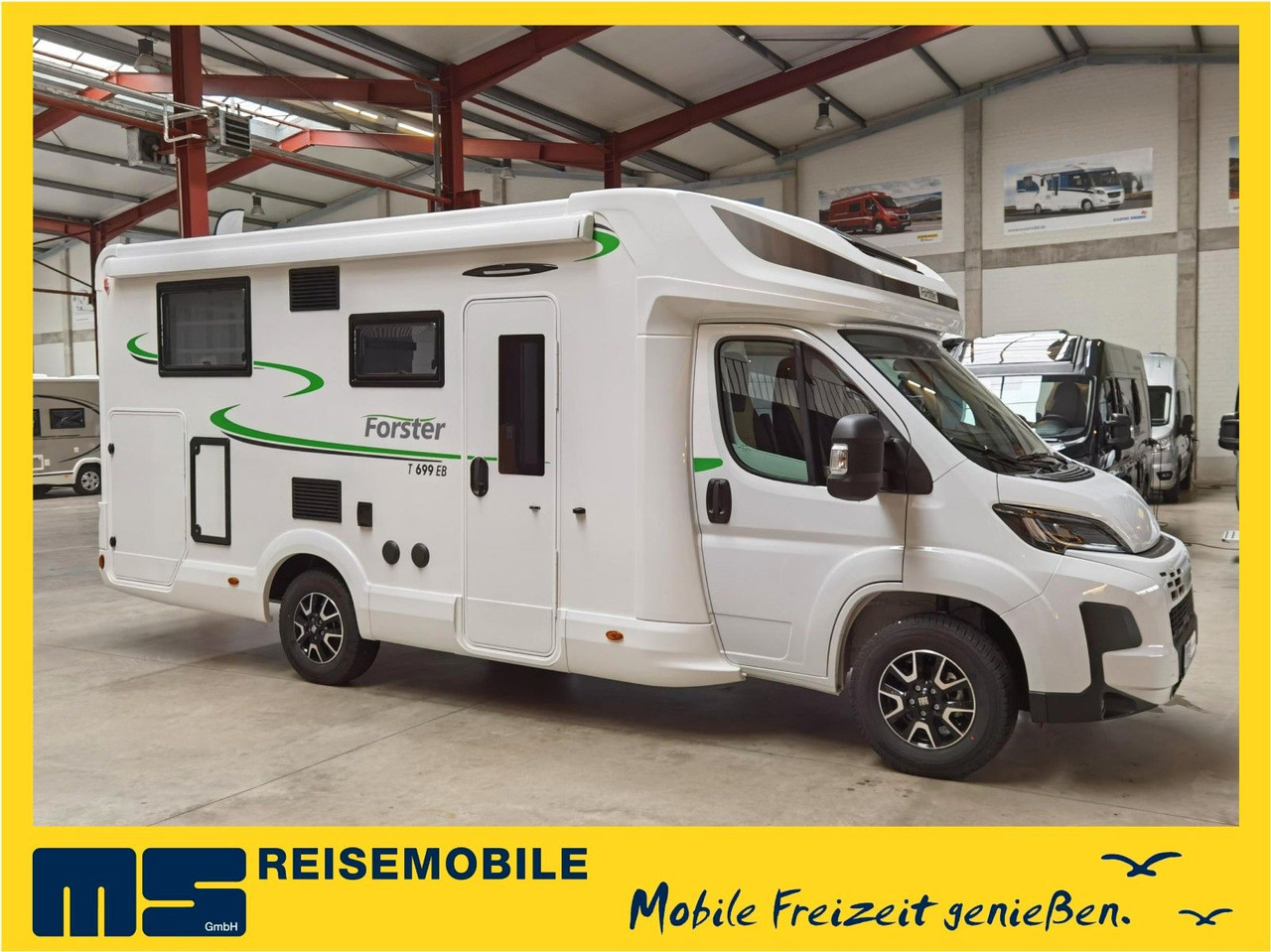 רכב ממונע חצי-משולב Forster T 699 EB / -MODELL 2025-/ EINZELBETTEN & HUBBETT: תמונה 1