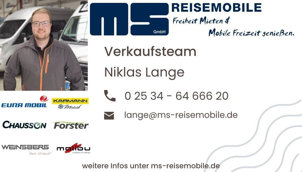 Karmann DAVIS 620 TRENDSTYLE /-MODELL 2025-/ PLUS -PAKET - מוטורהום: תמונה 3 Karmann DAVIS 620 TRENDSTYLE /-MODELL 2025-/ PLUS -PAKET - מוטורהום: תמונה 3