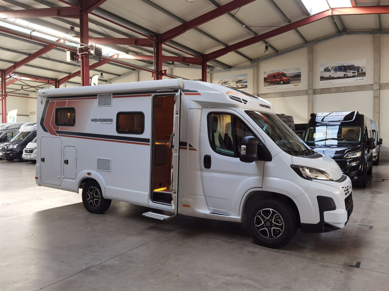 רכב ממונע חצי-משולב Weinsberg CARACOMPACT 600 MEG PEPPER /MOD. 2026/EINZELBETT: תמונה 8