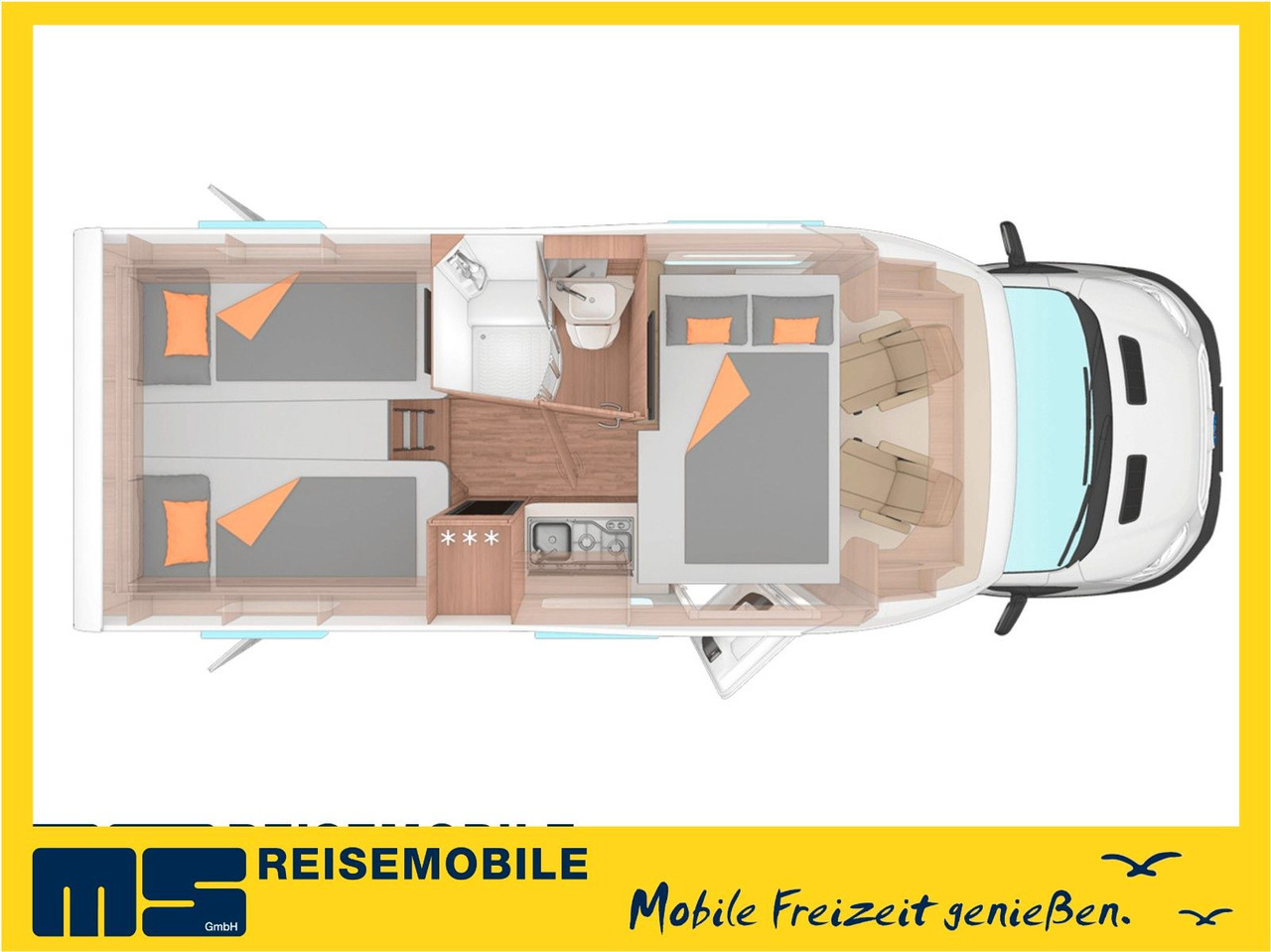 Weinsberg CARASUITE 650 MEG /155PS /EINZELBETTEN & HUBBETT - רכב ממונע חצי-משולב: תמונה 2 Weinsberg CARASUITE 650 MEG /155PS /EINZELBETTEN & HUBBETT - רכב ממונע חצי-משולב: תמונה 2