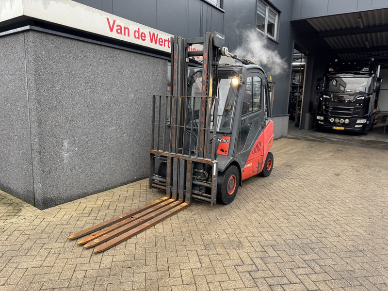 Linde H30T-01 Duplo 365 Sideshift / Vorkversteller LPG 2012 - מלגזת LPG: תמונה 3 Linde H30T-01 Duplo 365 Sideshift / Vorkversteller LPG 2012 - מלגזת LPG: תמונה 3