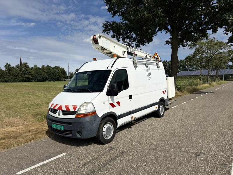 Renault MASTER 2.5DCI 13mtr werkhoogte 2008 - פלטפורמה אווירית מותקנת על משאית: תמונה 1 Renault MASTER 2.5DCI 13mtr werkhoogte 2008 - פלטפורמה אווירית מותקנת על משאית: תמונה 1