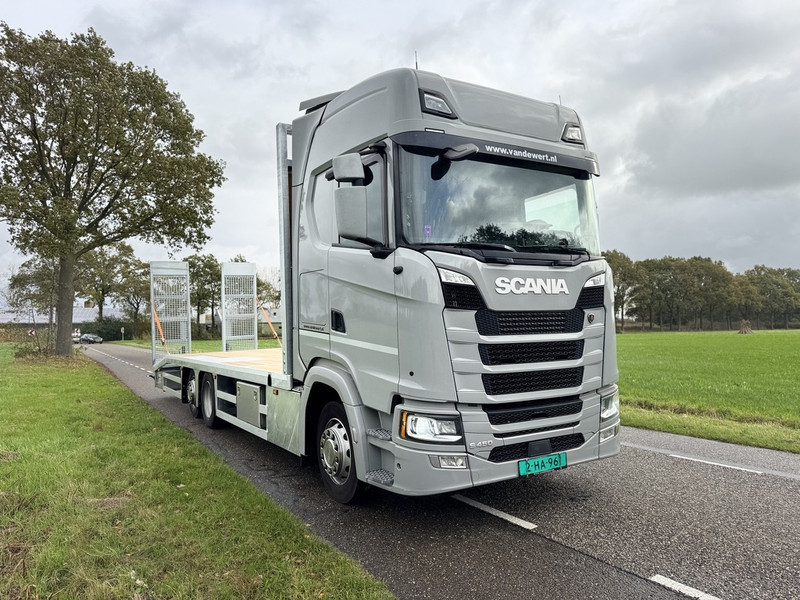 Scania S450 NGS 6X2 Machine Transporter / Oprij Vrachtwagen Euro 6 Automaat - Full Air - 2019 - APK 11-26 - משאית הובלה אוטומטית: תמונה 4 Scania S450 NGS 6X2 Machine Transporter / Oprij Vrachtwagen Euro 6 Automaat - Full Air - 2019 - APK 11-26 - משאית הובלה אוטומטית: תמונה 4
