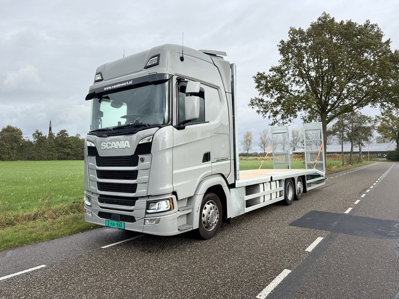 Scania S450 NGS 6X2 Machine Transporter / Oprij Vrachtwagen Euro 6 Automaat - Full Air - 2019 - APK 11-26 - משאית הובלה אוטומטית: תמונה 1 Scania S450 NGS 6X2 Machine Transporter / Oprij Vrachtwagen Euro 6 Automaat - Full Air - 2019 - APK 11-26 - משאית הובלה אוטומטית: תמונה 1
