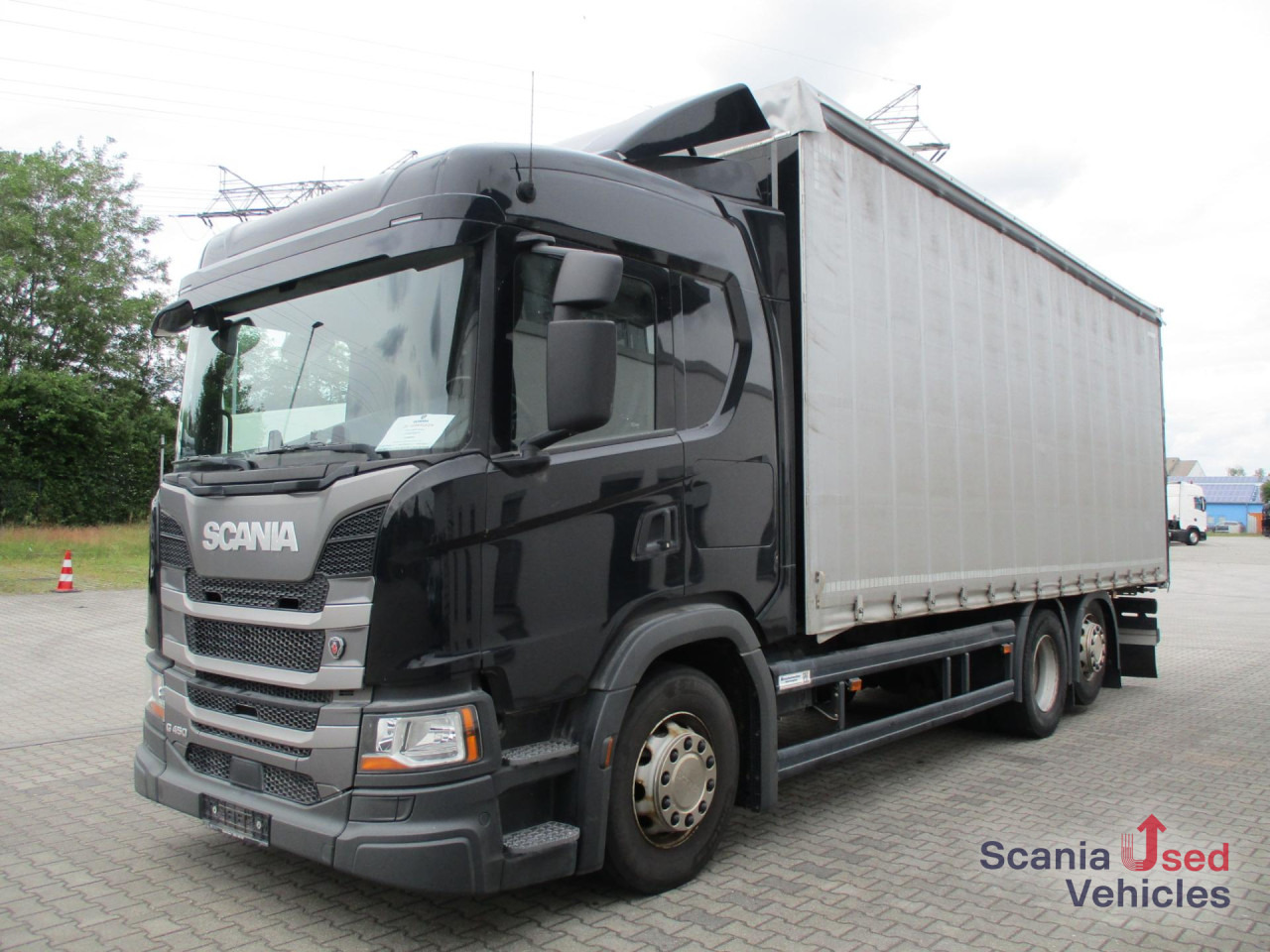 SCANIA G 450 B6x2*4NA Lenk-/ Liftachse - משאית וילונות צד: תמונה 1 SCANIA G 450 B6x2*4NA Lenk-/ Liftachse - משאית וילונות צד: תמונה 1
