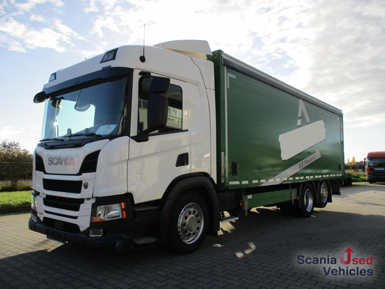 SCANIA P 320 B6x2*4LB Getränkeaufbau mit Lbw. / Full Air - משאית משקאות: תמונה 1 SCANIA P 320 B6x2*4LB Getränkeaufbau mit Lbw. / Full Air - משאית משקאות: תמונה 1