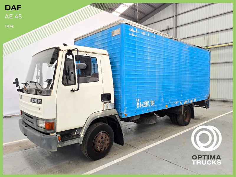 DAF AE45 / LAMMES - LAMMES / BLATT - BLATT / SPRING - SPRING - משאית תיבה: תמונה 1 DAF AE45 / LAMMES - LAMMES / BLATT - BLATT / SPRING - SPRING - משאית תיבה: תמונה 1