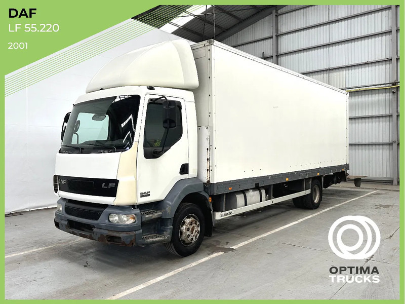 DAF LF 55.220 AE45 LAMMES/LAMMES - BLATT / BLATT - משאית תיבה: תמונה 1 DAF LF 55.220 AE45 LAMMES/LAMMES - BLATT / BLATT - משאית תיבה: תמונה 1