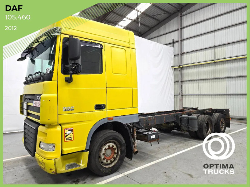DAF XF 105.460 EURO 5 / AIRCO / LIFTAS - משאית עם שלדת תא: תמונה 1 DAF XF 105.460 EURO 5 / AIRCO / LIFTAS - משאית עם שלדת תא: תמונה 1