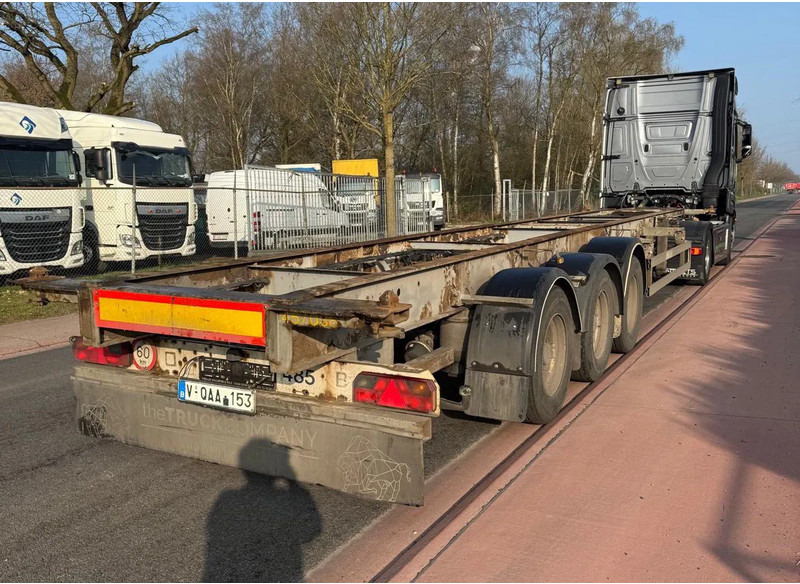 סמיטריילר מוביל מכולות/ החלפת גוף Fruehauf Containertransport: תמונה 6