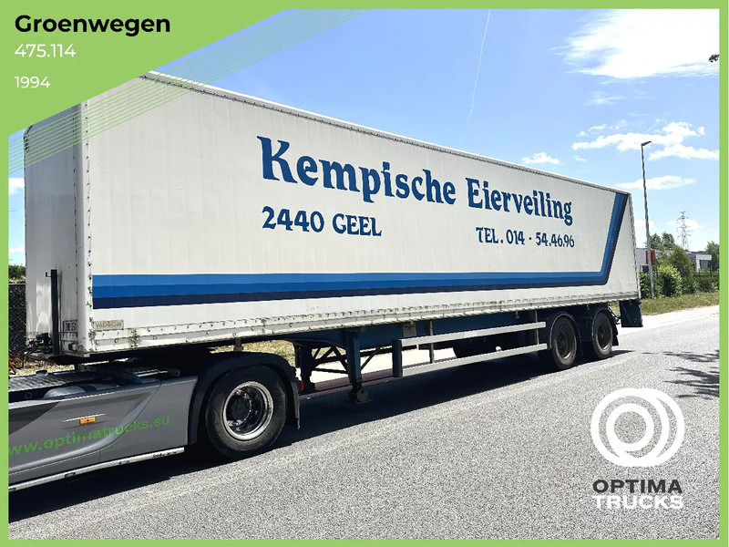 Groenewegen 475.114 - סמיטריילר בתיבה סגורה: תמונה 1 Groenewegen 475.114 - סמיטריילר בתיבה סגורה: תמונה 1
