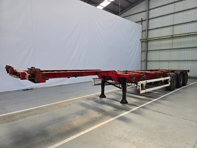 Krone SD27EL HIGHCUBE 20-30-40-45 FT / - סמיטריילר מוביל מכולות/ החלפת גוף: תמונה 1 Krone SD27EL HIGHCUBE 20-30-40-45 FT / - סמיטריילר מוביל מכולות/ החלפת גוף: תמונה 1
