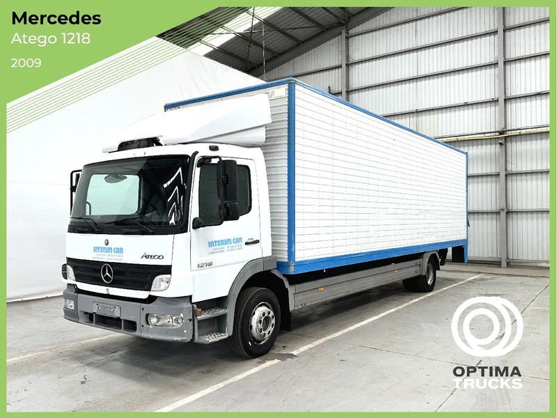 Mercedes-Benz Atego 1218 SIDE DOOR / LIFT / LAMMES - LAMMES / BLATT - BLATT - משאית תיבה: תמונה 1 Mercedes-Benz Atego 1218 SIDE DOOR / LIFT / LAMMES - LAMMES / BLATT - BLATT - משאית תיבה: תמונה 1