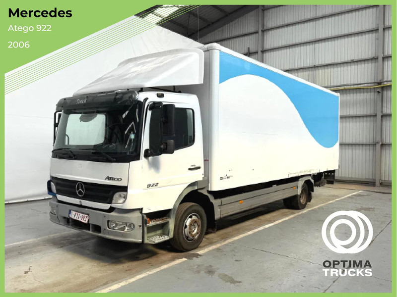 Mercedes-Benz Atego 922 DAUTEL LIFT / HAYON / BLATT-BLATT/LAMMES-LAMMES/ EURO3 / MANUAL - משאית תיבה: תמונה 1 Mercedes-Benz Atego 922 DAUTEL LIFT / HAYON / BLATT-BLATT/LAMMES-LAMMES/ EURO3 / MANUAL - משאית תיבה: תמונה 1