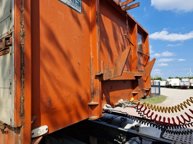 Pacton 3 AS / ROLKRAAN KENNIS TYPE 14.000 / FREINS TAMBOURS / DRUM BRAKES - סמיטריילר צד נופל/ שטוח: תמונה 2 Pacton 3 AS / ROLKRAAN KENNIS TYPE 14.000 / FREINS TAMBOURS / DRUM BRAKES - סמיטריילר צד נופל/ שטוח: תמונה 2