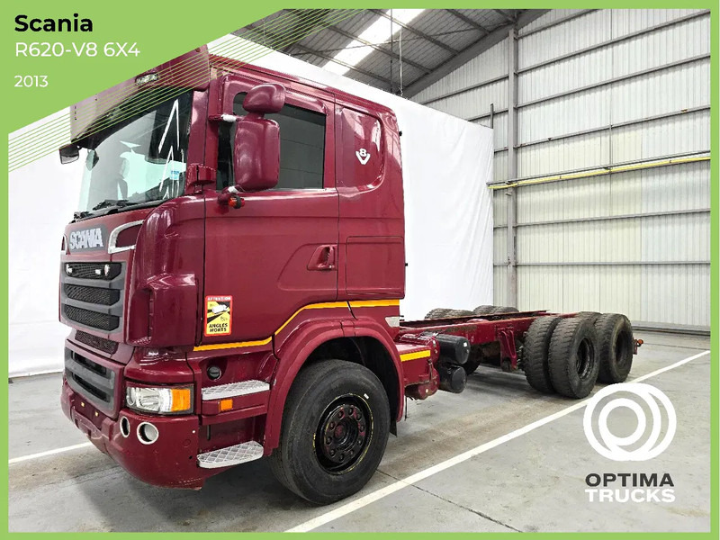 Scania R620-V8 6x4 / RETARDER / AIRCO / EURO 5 - משאית עם שלדת תא: תמונה 1 Scania R620-V8 6x4 / RETARDER / AIRCO / EURO 5 - משאית עם שלדת תא: תמונה 1