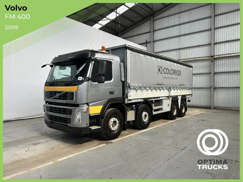Volvo FM 400 AIRCO - משאית וילונות צד: תמונה 1 Volvo FM 400 AIRCO - משאית וילונות צד: תמונה 1