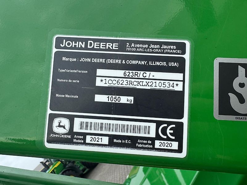 טרקטור חקלאי John Deere 6100M CQ 40KM + VOORLADER 2020 2590 UUR!!!: תמונה 7