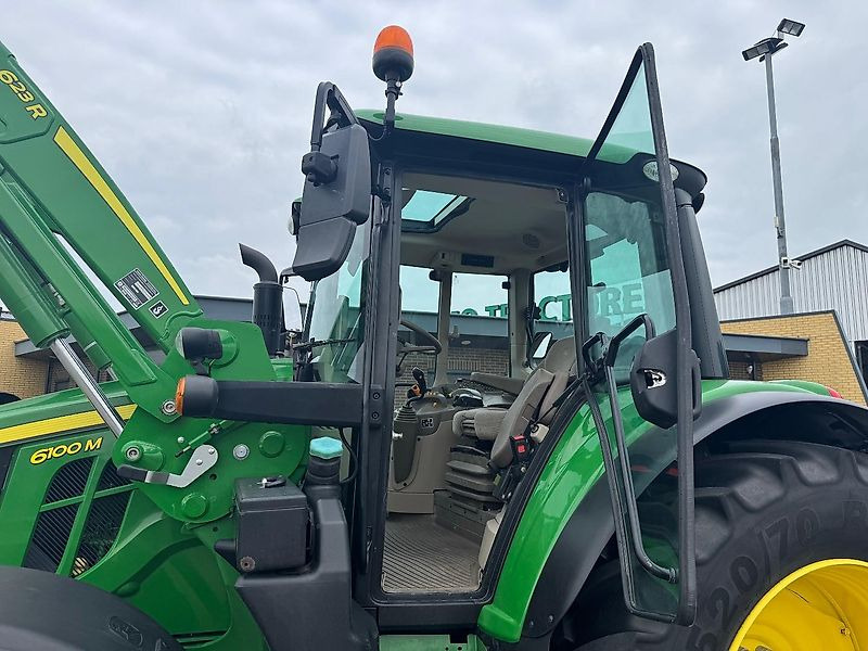 טרקטור חקלאי John Deere 6100M CQ 40KM + VOORLADER 2020 2590 UUR!!!: תמונה 9