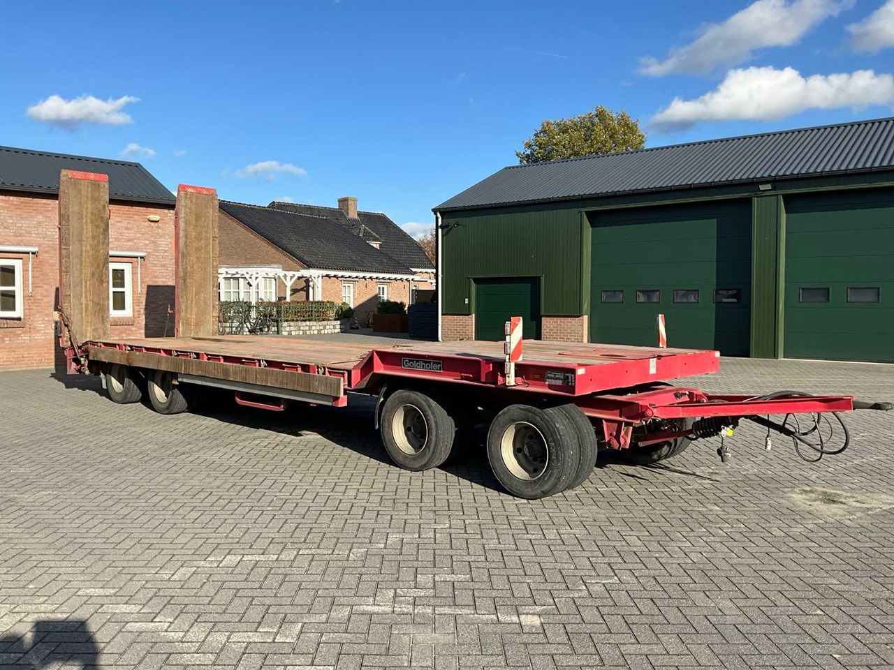 2001 GOLDHOFER TU 4 - 31/80 LOW LOADER - סמיטריילר: תמונה 2 2001 GOLDHOFER TU 4 - 31/80 LOW LOADER - סמיטריילר: תמונה 2