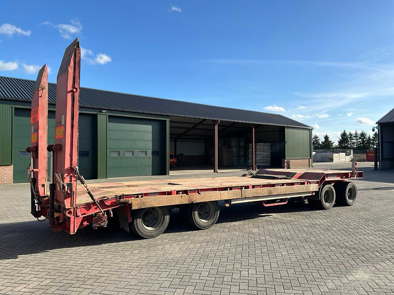 2001 GOLDHOFER TU 4 - 31/80 LOW LOADER - סמיטריילר: תמונה 3 2001 GOLDHOFER TU 4 - 31/80 LOW LOADER - סמיטריילר: תמונה 3