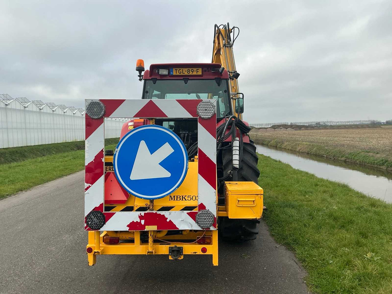 2002 CASE IH CS110 ALL-WHEEL DRIVE FARM TRACTOR WITH HERDER MBK503LS MOWING ARM - טרקטור חקלאי: תמונה 4 2002 CASE IH CS110 ALL-WHEEL DRIVE FARM TRACTOR WITH HERDER MBK503LS MOWING ARM - טרקטור חקלאי: תמונה 4