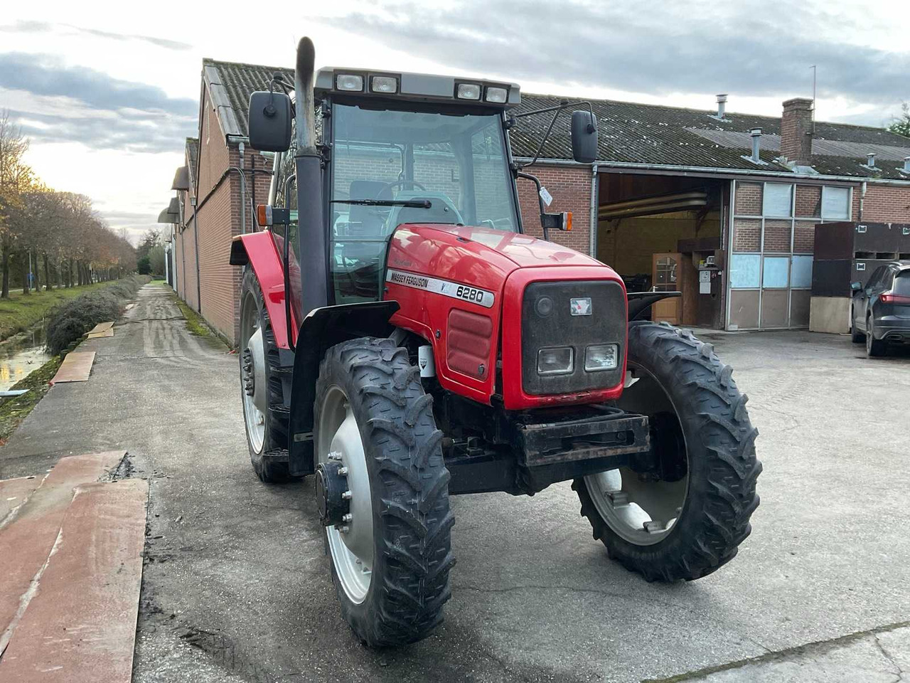 2002 MASSEY FERGUSON 6280 ALL-WHEEL DRIVE FARM TRACTOR - טרקטור חקלאי: תמונה 4 2002 MASSEY FERGUSON 6280 ALL-WHEEL DRIVE FARM TRACTOR - טרקטור חקלאי: תמונה 4