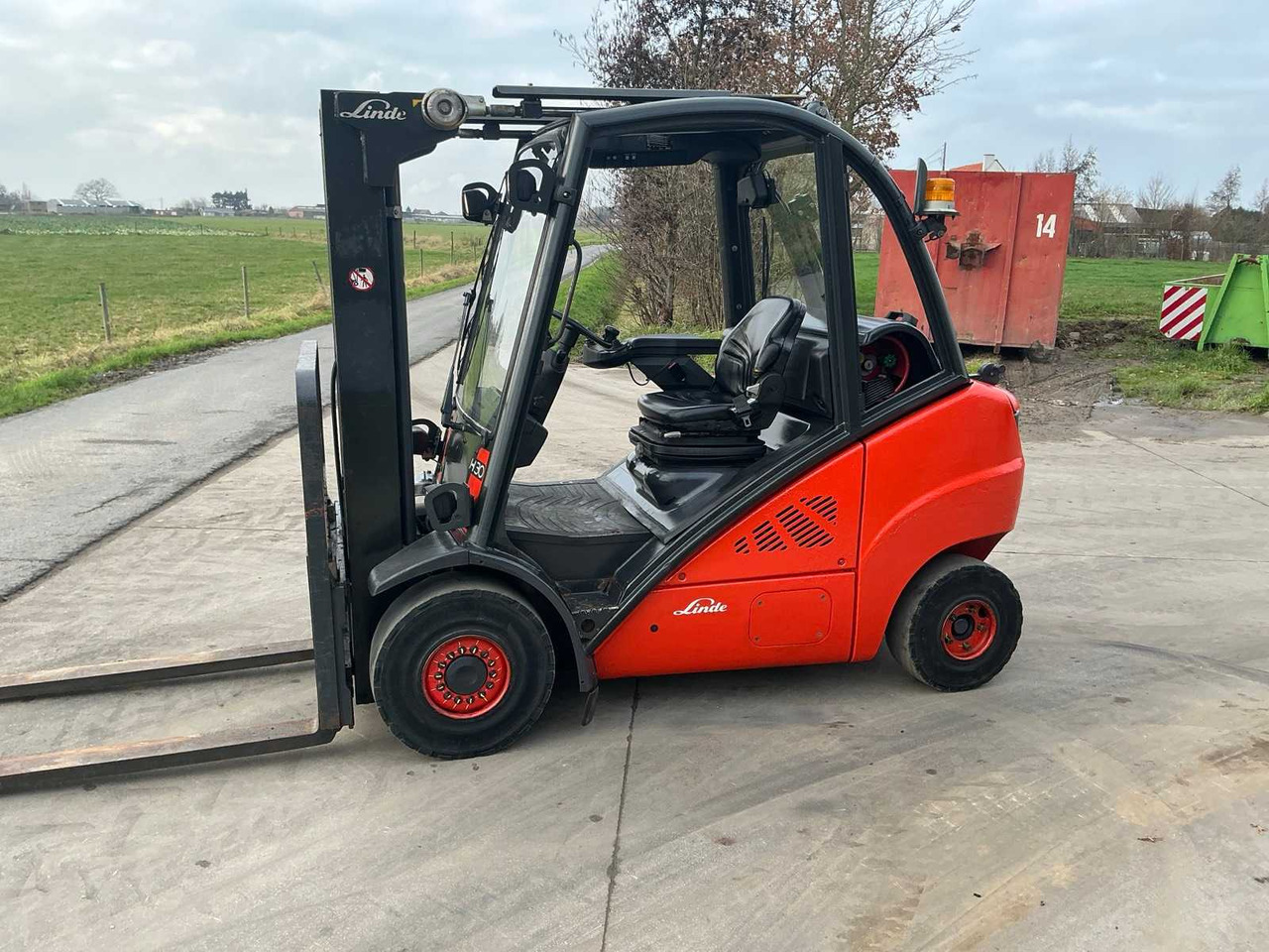 מלגזה 2012 LINDE H30T-01 FORKLIFT: תמונה 17