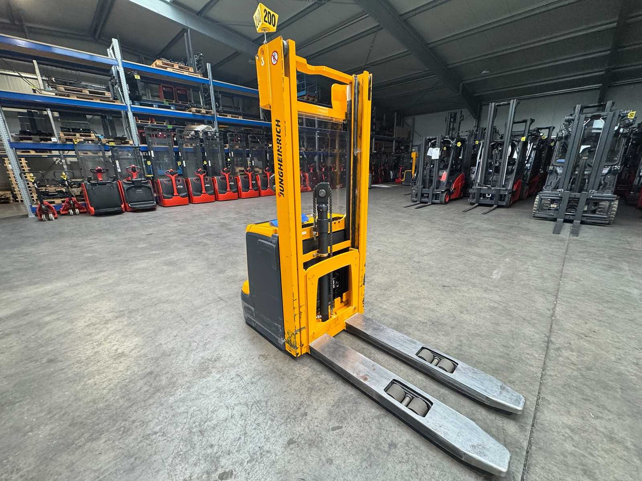 2013 JUNGHEINRICH EJC220 2,000KG STACKER PALLET TRUCK ANT FREE LIFT - מלגזה: תמונה 1 2013 JUNGHEINRICH EJC220 2,000KG STACKER PALLET TRUCK ANT FREE LIFT - מלגזה: תמונה 1