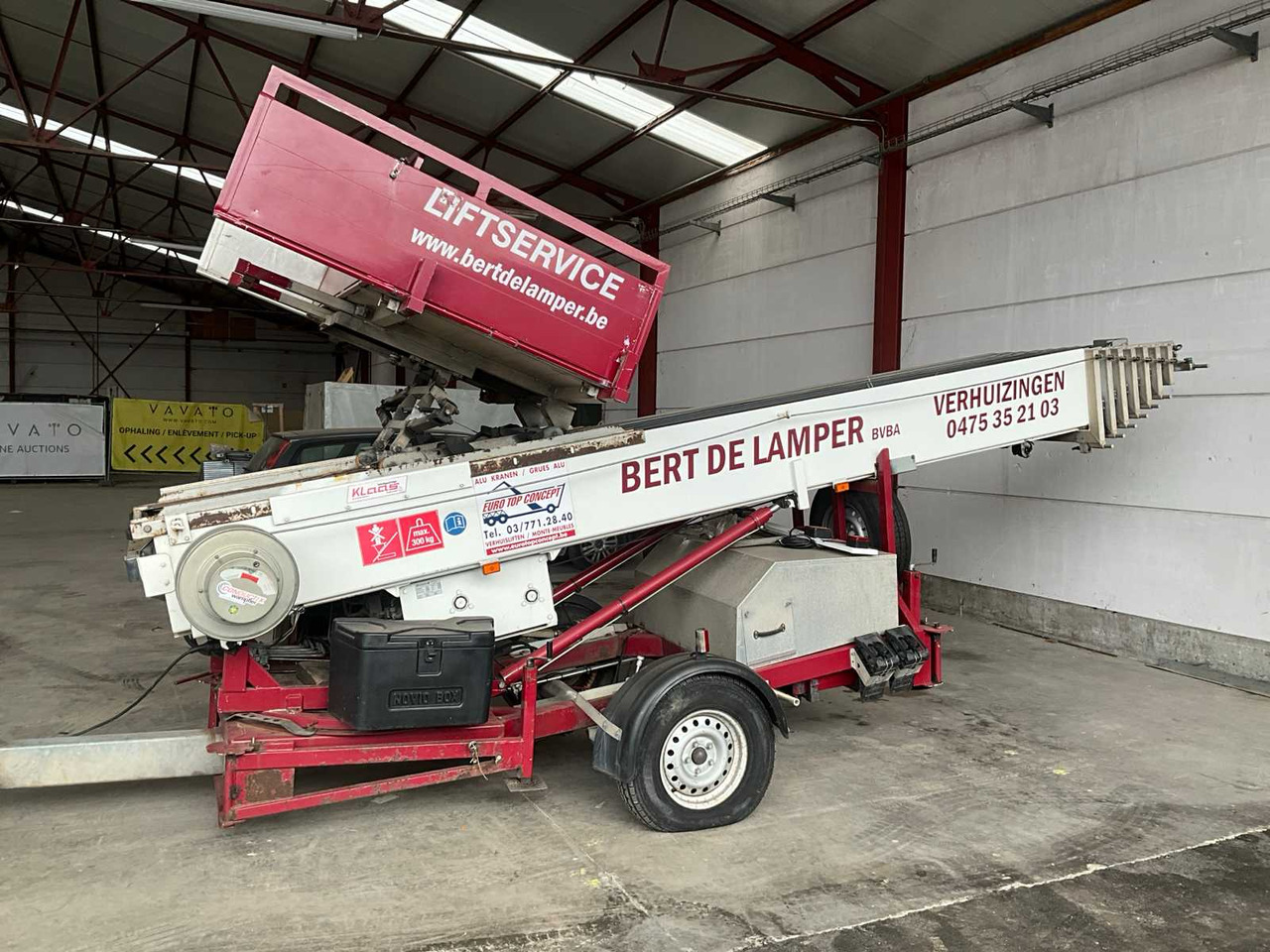 2014 Moving lift KLAAS TOPWORKER 29/4,5M - פלטפורמה אווירית: תמונה 2 2014 Moving lift KLAAS TOPWORKER 29/4,5M - פלטפורמה אווירית: תמונה 2