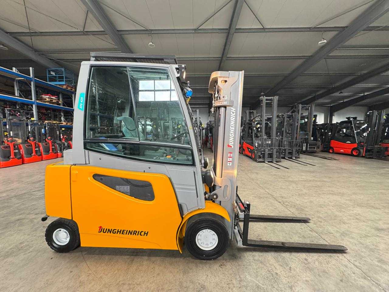 2019 SERVICE + UVV 09/2026 JUNGHEINRICH EFG425 EVO 2,500KG TRIPLEX ELECTRIC FORKLIFT 3RD + 4TH VALVE 7,821 HOURS - מלגזה: תמונה 5 2019 SERVICE + UVV 09/2026 JUNGHEINRICH EFG425 EVO 2,500KG TRIPLEX ELECTRIC FORKLIFT 3RD + 4TH VALVE 7,821 HOURS - מלגזה: תמונה 5