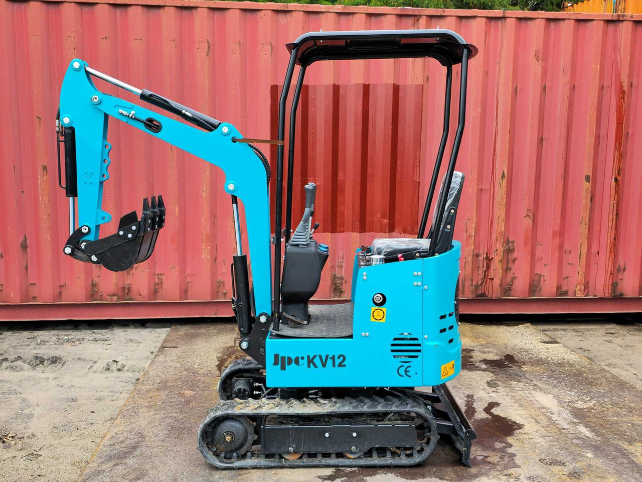 2025 - JPC - KV12 - BLUE - MINI EXCAVATOR - מיני מחפר: תמונה 1 2025 - JPC - KV12 - BLUE - MINI EXCAVATOR - מיני מחפר: תמונה 1