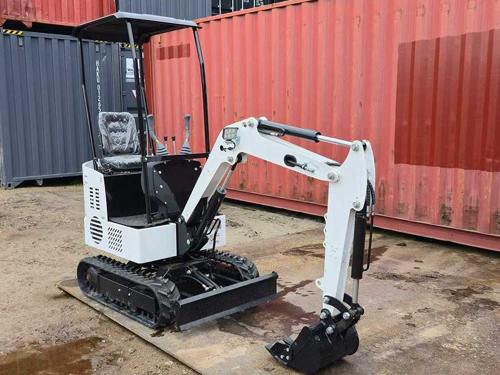 2025 - JPC - KV12 - WHITE - MINI EXCAVATOR - מיני מחפר: תמונה 2 2025 - JPC - KV12 - WHITE - MINI EXCAVATOR - מיני מחפר: תמונה 2
