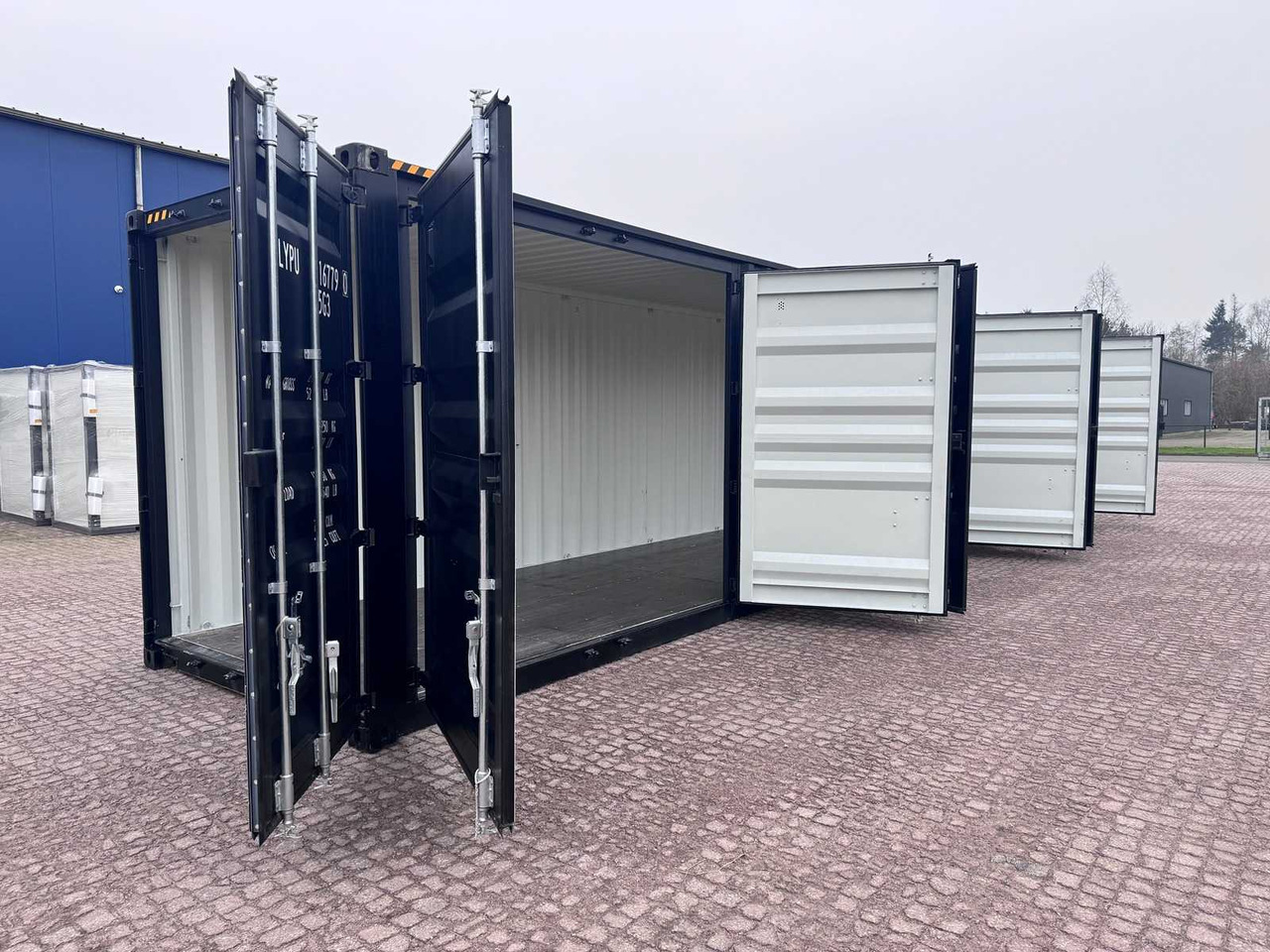מכולת משלוח 40ft High Cube shipping container with 3 side doors: תמונה 7
