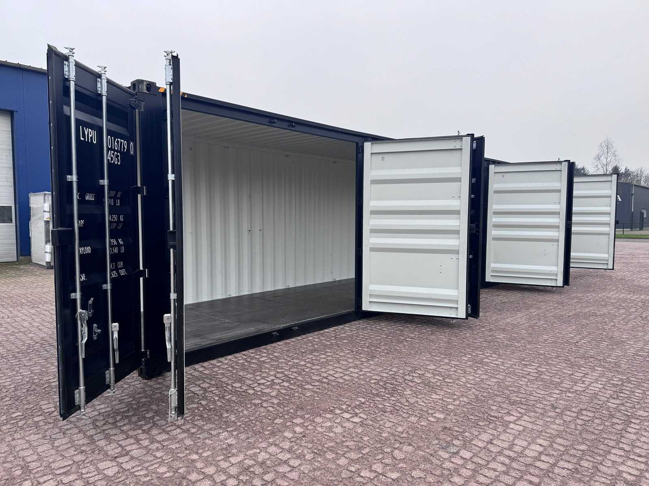 מכולת משלוח 40ft High Cube shipping container with 3 side doors: תמונה 13