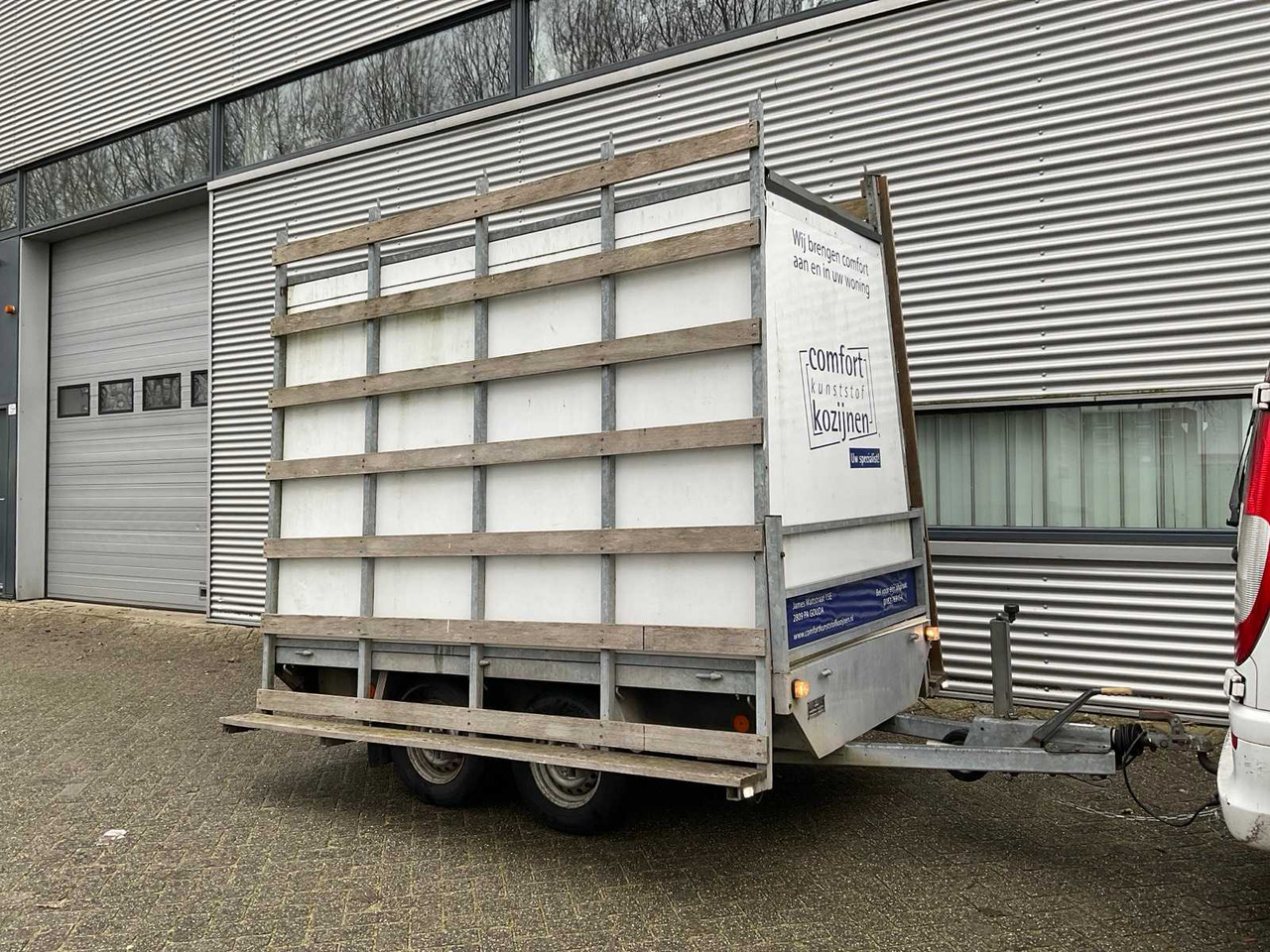 ANSSEMS AS 1450 GLASS/FRAMES TRANSPORT TRAILER - קרון נגרר: תמונה 1 ANSSEMS AS 1450 GLASS/FRAMES TRANSPORT TRAILER - קרון נגרר: תמונה 1