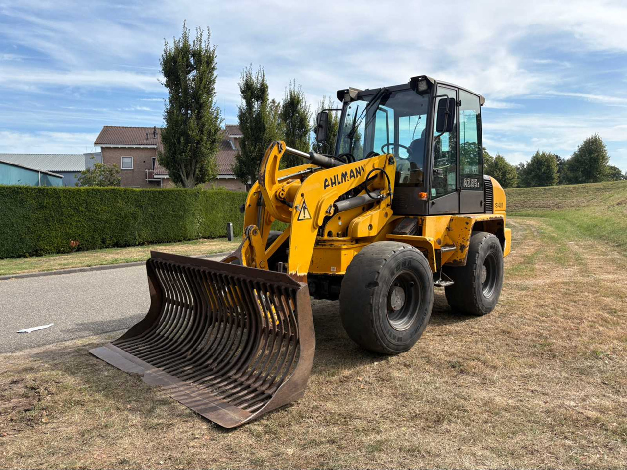 Ahlmann AZ85T - מעמיס גלגלים: תמונה 1 Ahlmann AZ85T - מעמיס גלגלים: תמונה 1