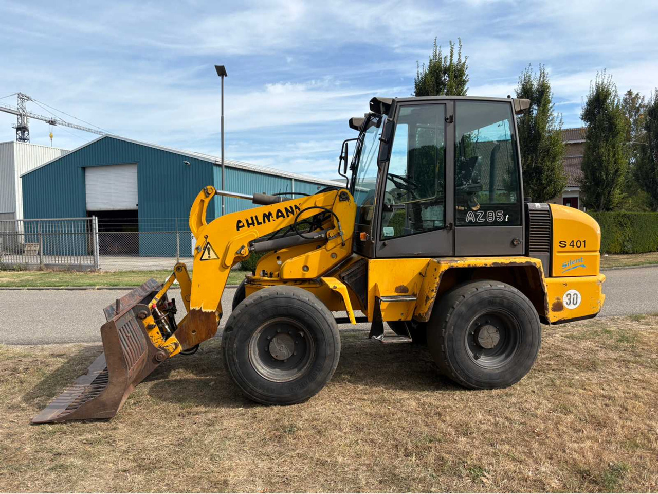 Ahlmann AZ85T - מעמיס גלגלים: תמונה 3 Ahlmann AZ85T - מעמיס גלגלים: תמונה 3